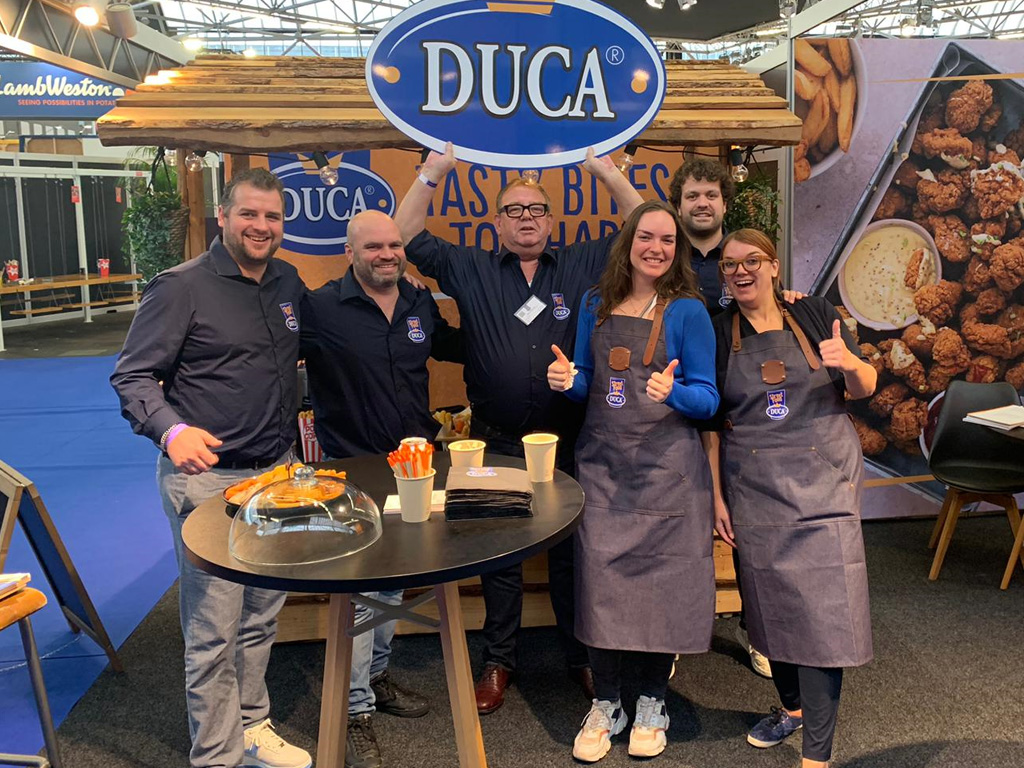 We kijken trots terug op een zeer succesvolle eerste editie met het Duca Streetfood team op de Horecava 2023!
