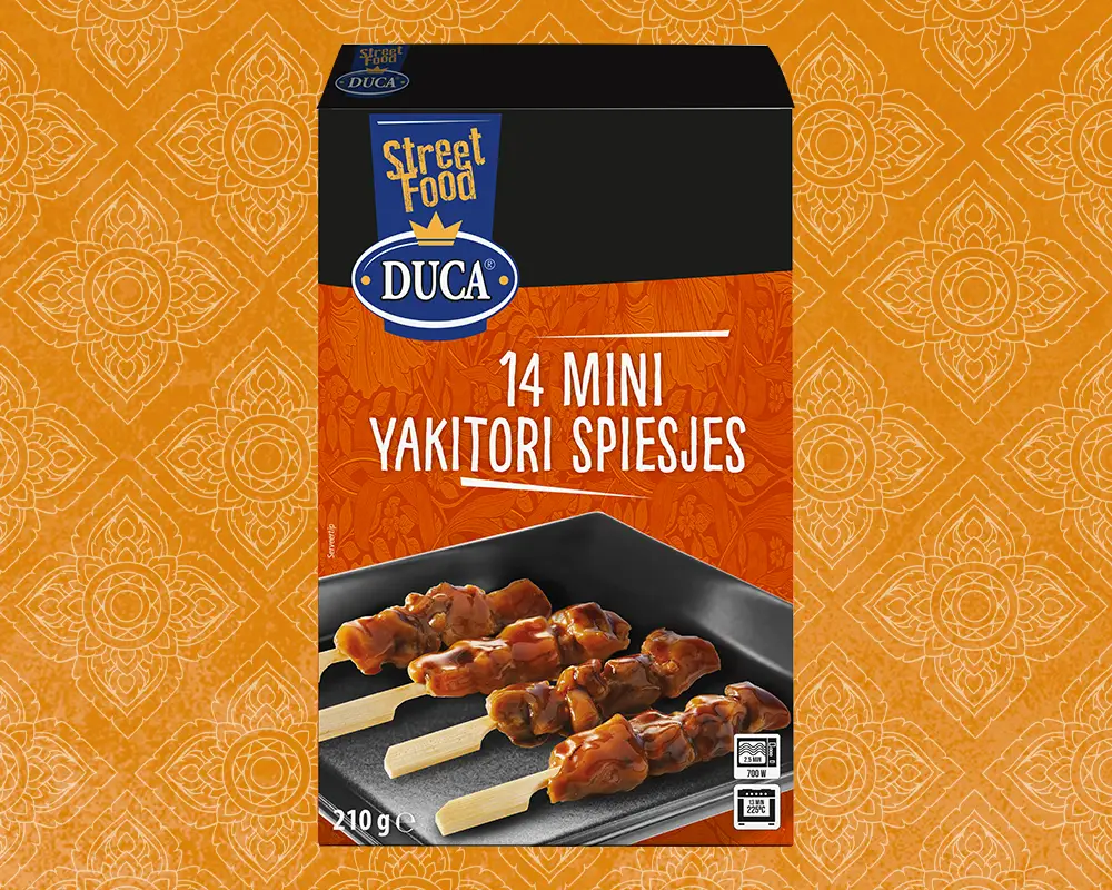 Our Yakitori is made from tender chicken thigh meat, charcoal-grilled and fully cooked.
