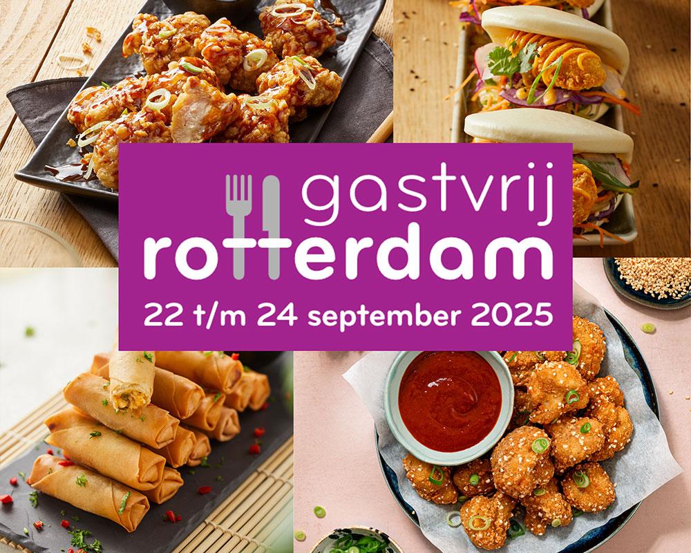 Van 22 t/m 24 september vind je ons op standnummer 2.500, waar we je graag verwelkomen met onze (nieuwste) streetfood bites!