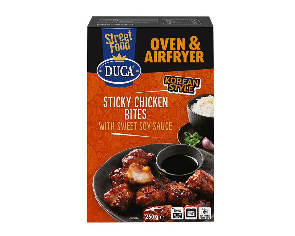 D360758 Duca Sticky Chicken Bites Sweet Soykopie